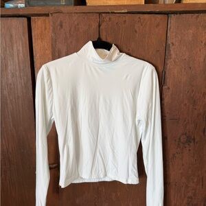 Abercrombie & Fitch White Long Sleeve Top